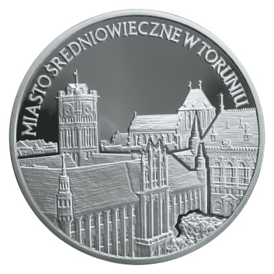 20 zł - Miasto średniowieczne w Toruniu - 2007 r