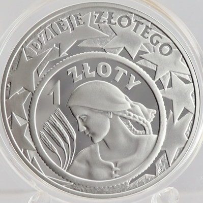 Moneta 10 zł Dzieje złotego