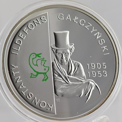 Moneta 10 zł Gałczyński