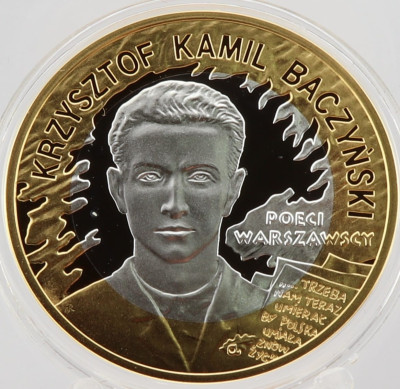 Moneta 10 zł Kamil Baczyński