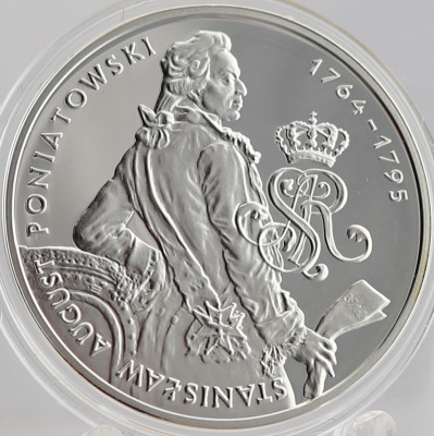 Moneta 10 zł Poniatowski - P&oacute;łpostać