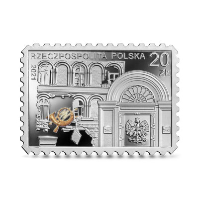 Moneta 20 zł Obrona Poczty Polskiej w Gdańsku