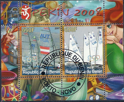 2007 r Marynistyka Blok 82** Benin