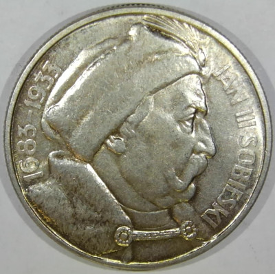 10 zł - Jan III Sobieski - 1933 Ag 750