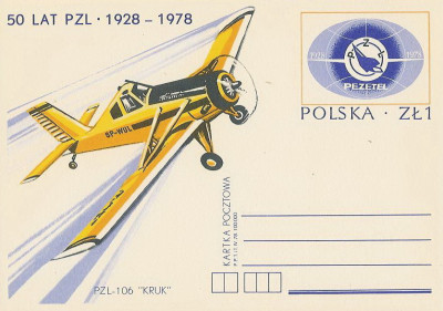 Cp 697 - 50 lat Polskich Zakład&oacute;w Lotniczych