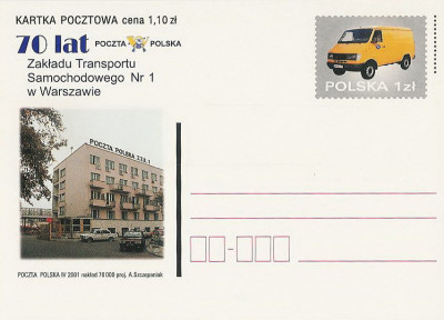 Cp. 1255 - 70 lat transportu samochodowego