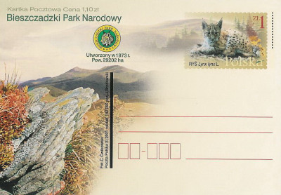 Cp. 1272 - Bieszczadzki Park Narodowy