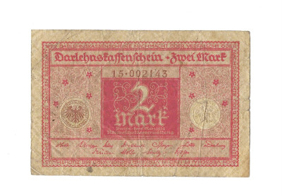 Niemcy - BANKNOT - 2 Marki 1920  (31)
