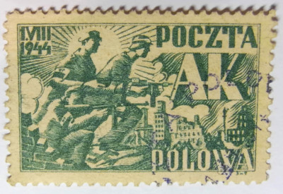  Fi 115 - Poczta wojskowa AK - ATEST p. Berbeka