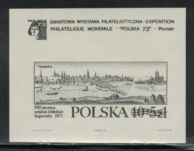 Polska 1973 Fi Blok 91 ND **