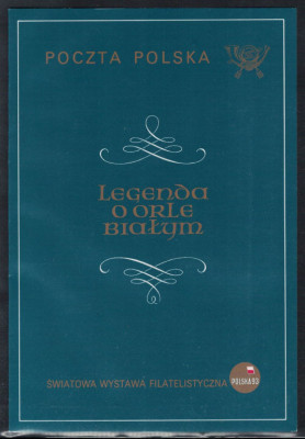 1993 Legenda o orle białym - Karnet Fi bl 152A + Pr&oacute;ba