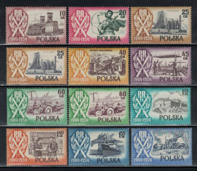 Polska 1954 Fi 747-56 **