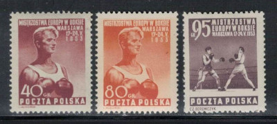 Polska 1953 Fi 664-66 **