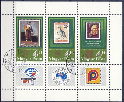 1984 r Węgry Ark 3693 - 3695**