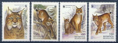 2000 r Białoruś Mi 385 - 388**.