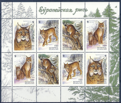 2000 r Białoruś Ark 385 - 388**.