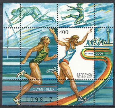 2000 r Białoruś Blok 21**.