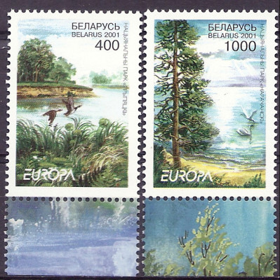 2001 r Białoruś Mi 422 - 423**.