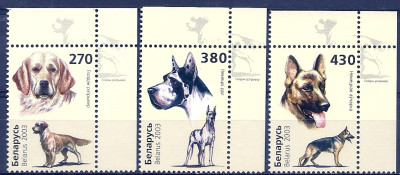 2003 r Białoruś Mi 528 - 530**