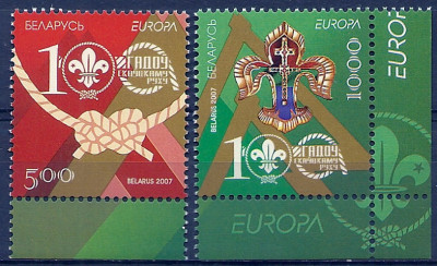 2007 r Białoruś Mi 689 - 690**