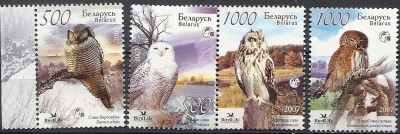 2007 r Białoruś Mi 698-701**