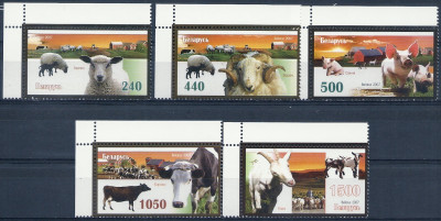 2007 r Białoruś Mi 720 - 724**