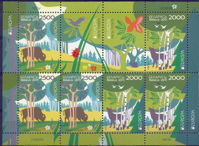 2011 r Białoruś Ark 877 - 878**.