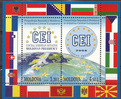2008 r Mołdawia Blok 43**