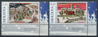 2009 r Mołdawia Mi 688 - 689**