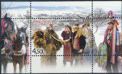 2011 r Mołdawia Blok 59**