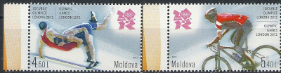 2012 r Mołdawia Mi 809 - 810 **