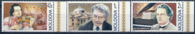 2005 r Mołdawia Mi 516 - 518 **