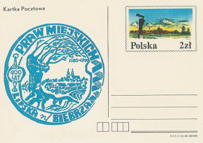 Cp 777 - 400-lecie Lipska n. Biebrzą