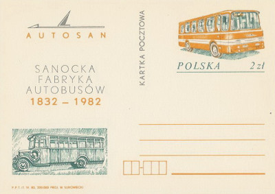 Cp 812 - 150-lecie Sanockiej Fabryki Autobus&oacute;w