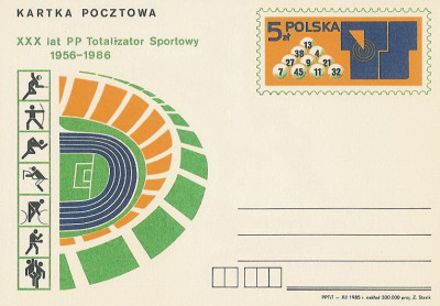 Cp 918 - 30 lat P.P. Totalizator Sportowy