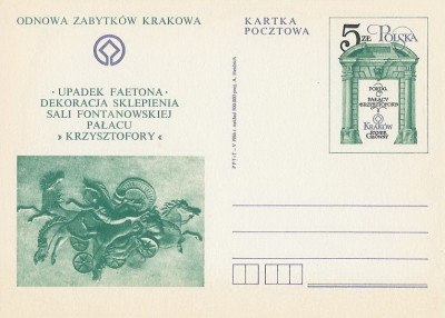 Cp 927 - Odnowa zabytk&oacute;w Krakowa