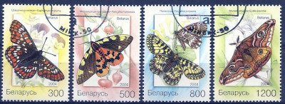 2004 r Białoruś Mi 557 - 560