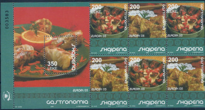 2005 r Albania Ark 3142 - 3143**