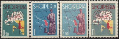 1962 r Albania Mi 694 - 697**