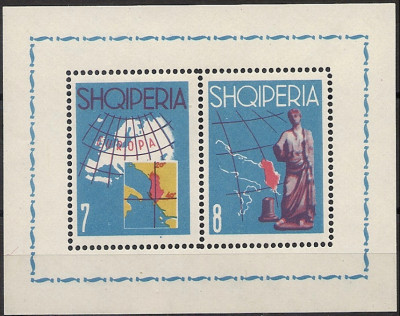 1962 r Albania Blok 11**