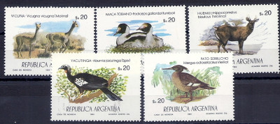 1984 r Argentyna Ark 1730 - 1734 **