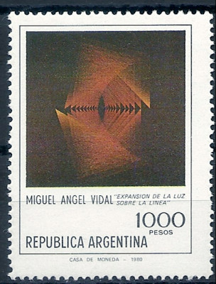 1981 r Argentyna Mi 1530**