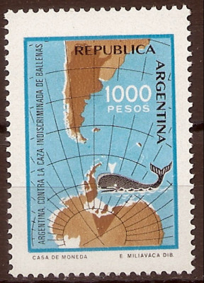 1981 r Argentyna Mi 1552**