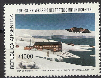 1981 r Argentyna Mi 1533**