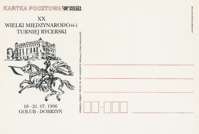 bez. Gdańsk 1996.VII.05 - Golub-Dobrzyń Turniej Rycerski