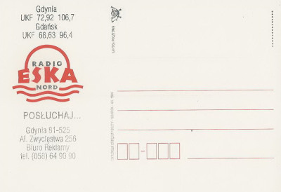 bez. Gdańsk 1996.XII.02 - Gdynia Radio Eska