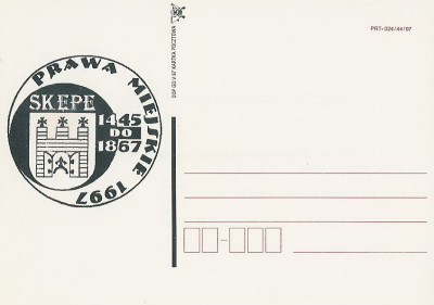 bez. Gdańsk 1997.V.02 - Skępe prawa miejskie