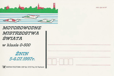 bez. Gdańsk 1997.VI.04 - Żnin Motorowodne MŚ