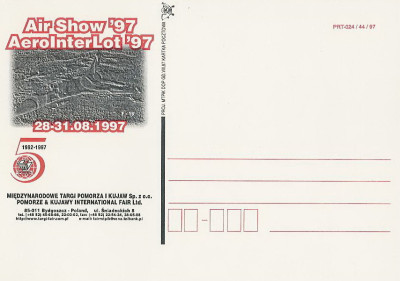 bez. Gdańsk 1997.VIII.02 - Bydgoszcz Air Show '97 F-16