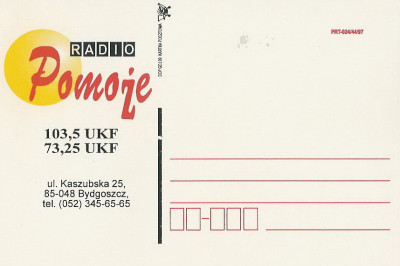 bez. Gdańsk 1999.I.01 - Bydgoszcz Radio Pomoże